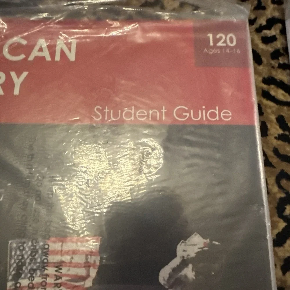 Bookshark American History Parent Guide / Student Guide Ages 14-16 New Loose